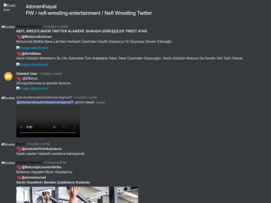 neflwe/4doner4hayat - nefl-wrestling-entertainment - Nefl Wrestling Twitter [1128980409758257172] screenshot